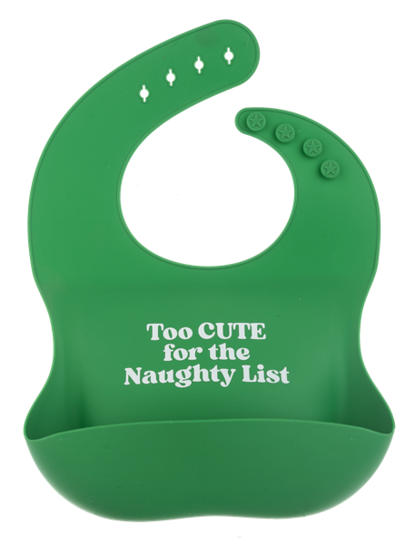 Holiday Silicone Bibs GNZ825