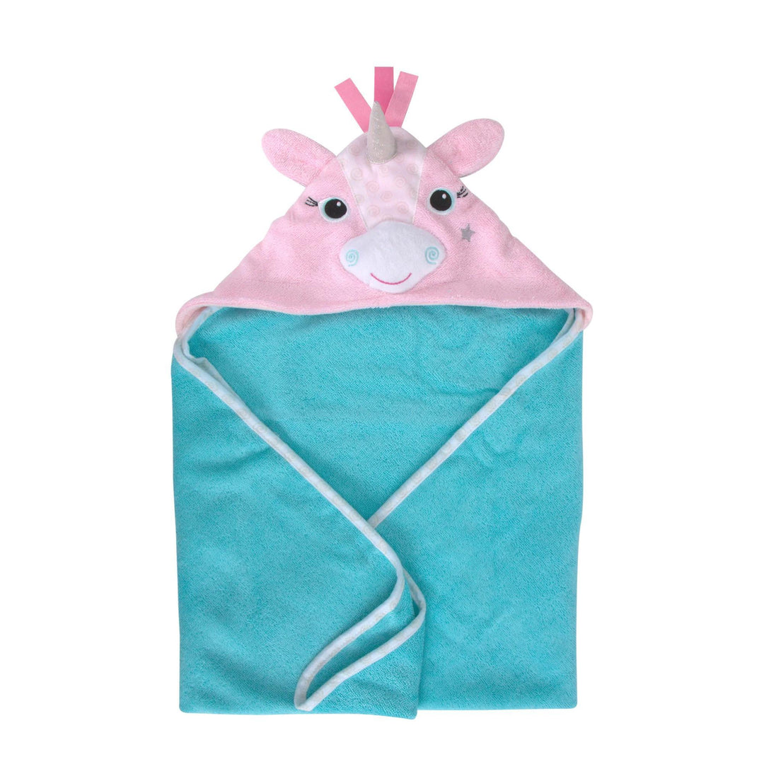 Baby Plush Terry Hooded Bath Towel - Allie Alicorn ZCI226
