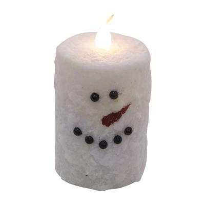 Medium Snowman Votive Pillar WTC525