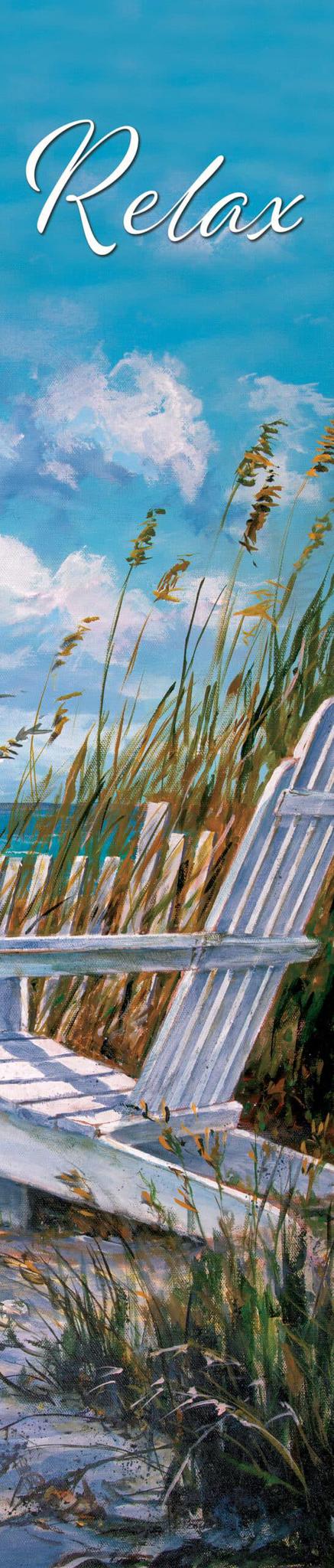 Beach Fence Yard Sign CUS325