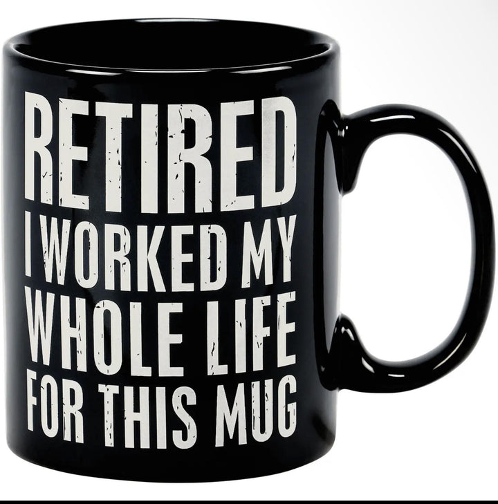 Retired-I Worked Fot This Mug  PBK1026