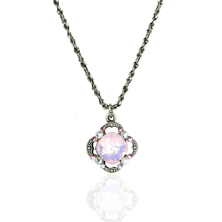 Eva Crystal Opal Necklace AKD1025