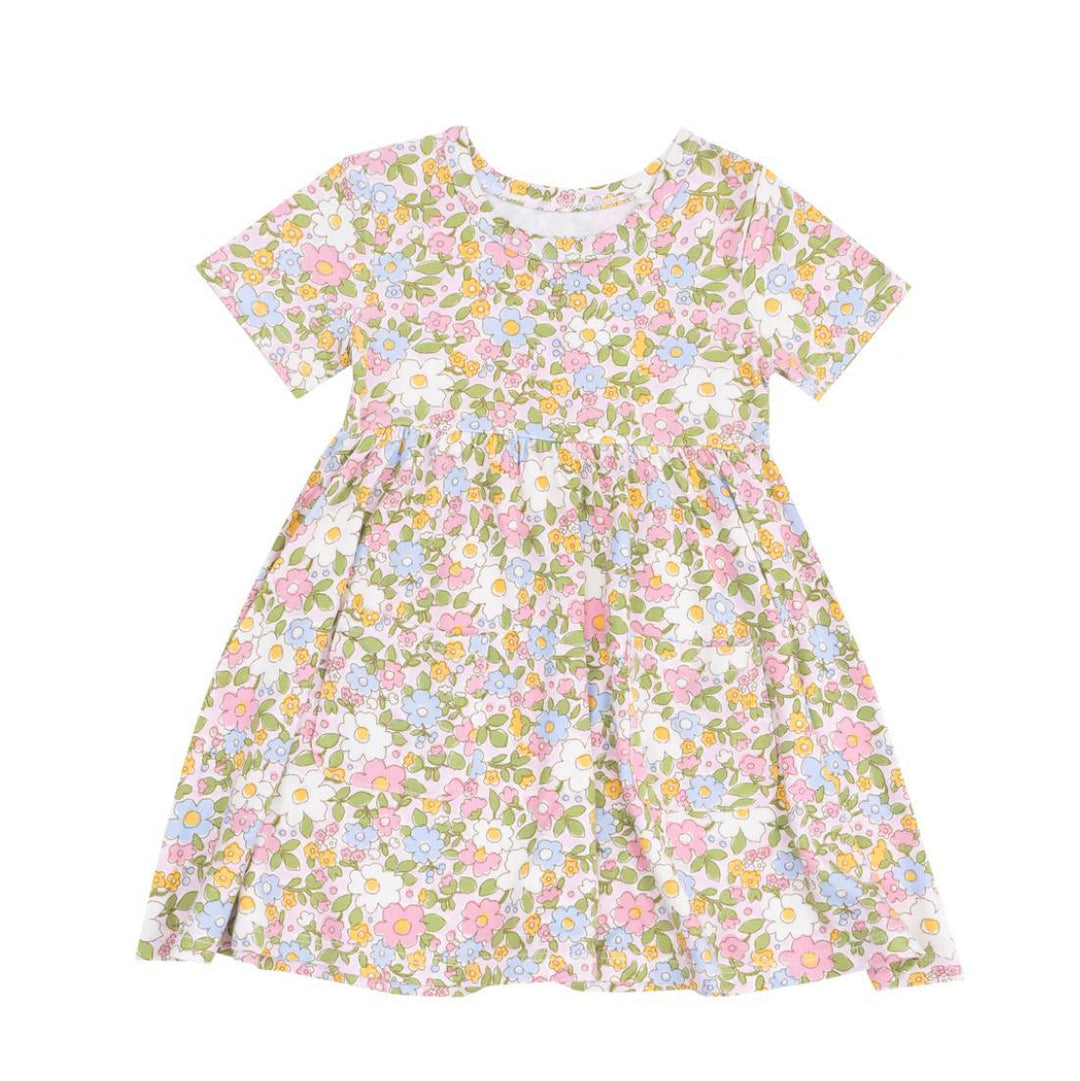Bubbly Baby Calico S/S Twirl Dress ANG325