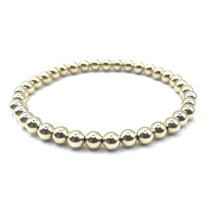 5mm 14k Gold Filled Karma Waterproof Bracelet ERN825 7”