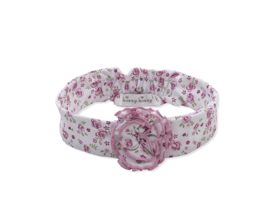 Cottage Roses Headband Pink KSY526