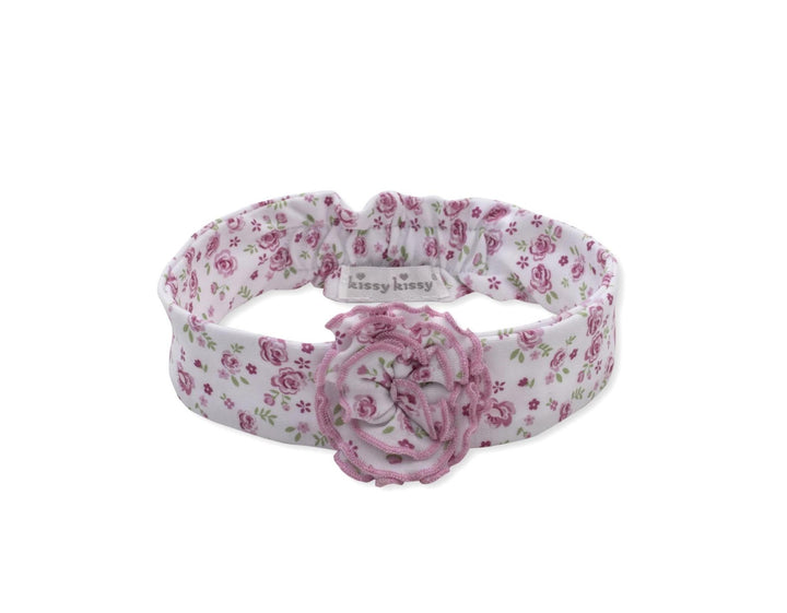 Cottage Roses Headband Pink KSY526