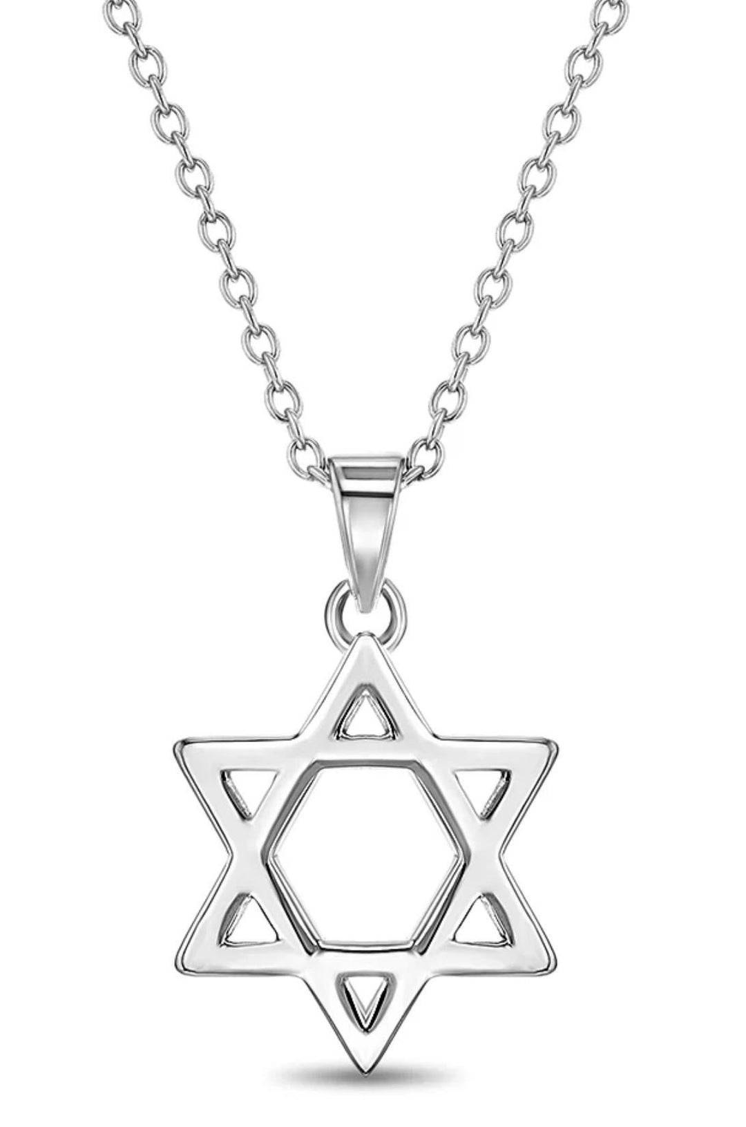 Star Of David Pendant Large ISJ
