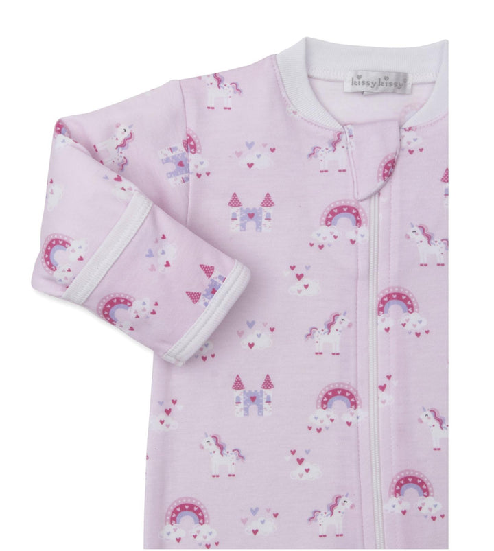 Unicorn Dreamland Zipped Footie KSY625