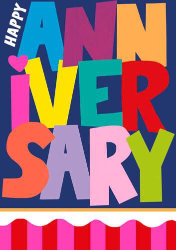 Anniversary Anniversary Greeting Card NQI725