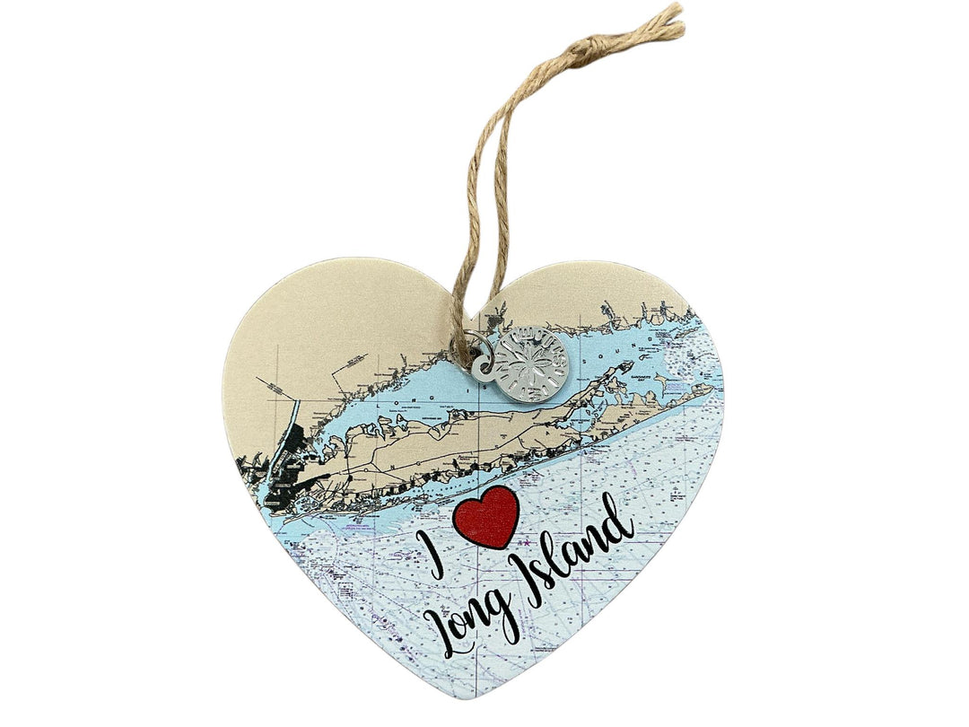 I ❤️ Long Island Heart Ornament MAP626