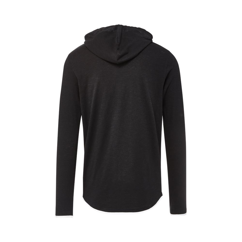 Northport Miles Slub Iron Gray Hoodie Tee MVS1124