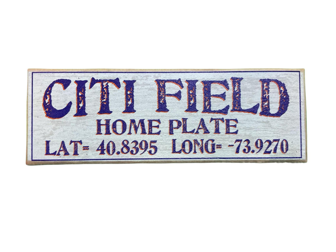 Citi Field Wood Magnet PTT