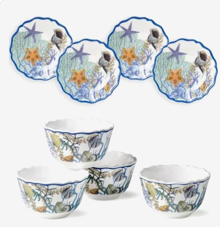 Blue Lagoon Dipping Bowl Set of 4 CIC525