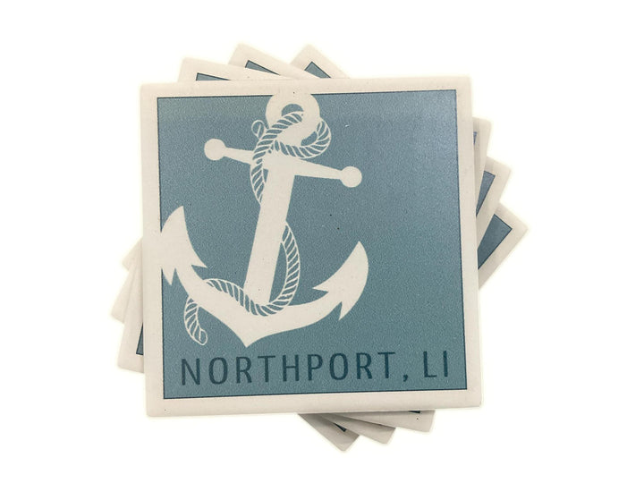 Northport & Long Island Tile Coasters  PTT325