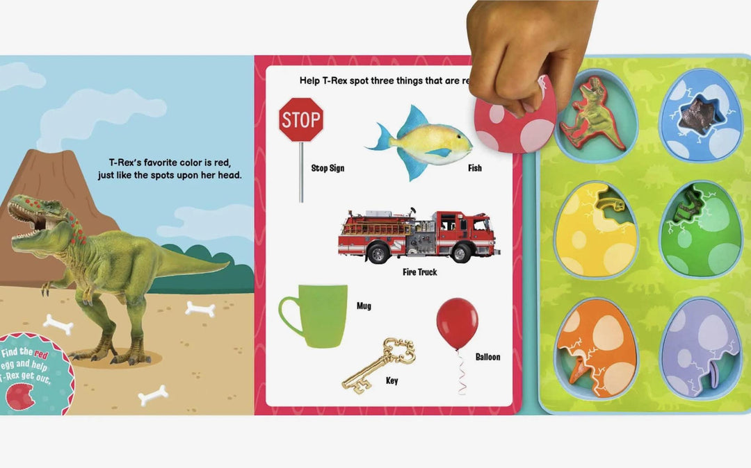 Dino Fun - Colorful First Words Book LHB626