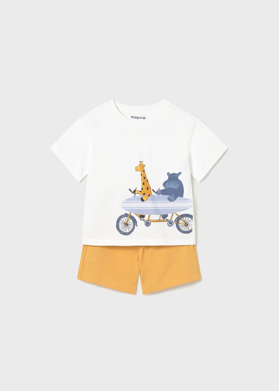 Baby Knit Shorts & T-Shirt 2-Piece Set MYR0126