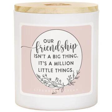 Our Friendship…Candle Strawberry SIS924