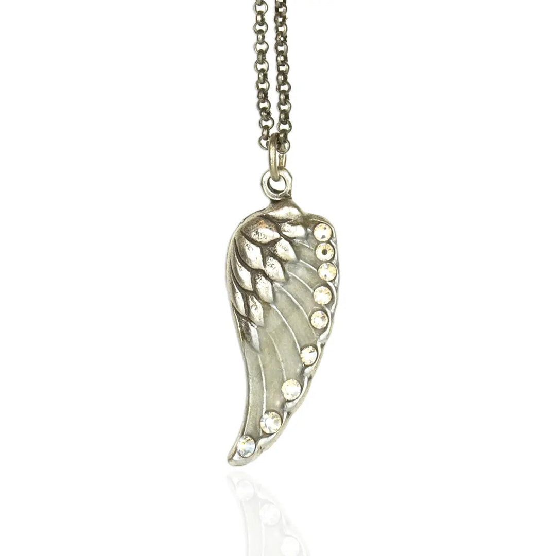 Serafina Crystal Wing Necklace AKD1025
