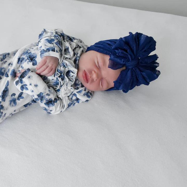 Ruffled Bow Headband RRA