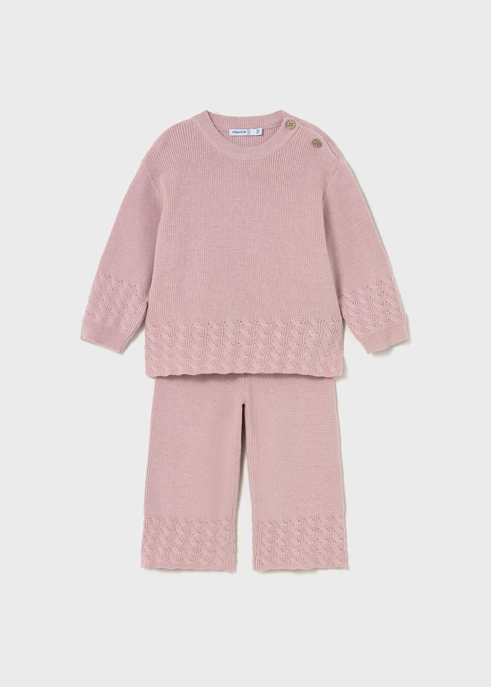 Baby Knit Set Pink MYR825