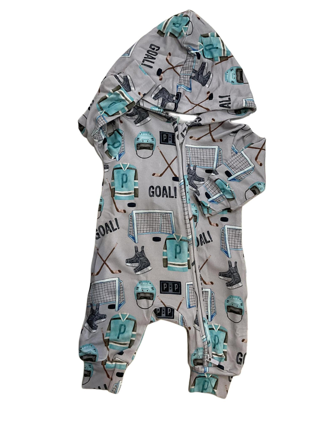 Mayford Terry Hooded Romper PPN1024