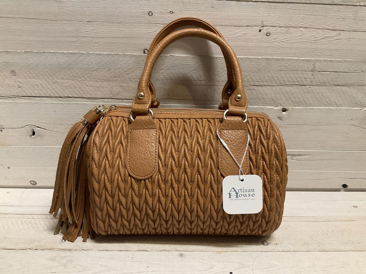 Leather Puffed Tote Bag JY0499 EM824