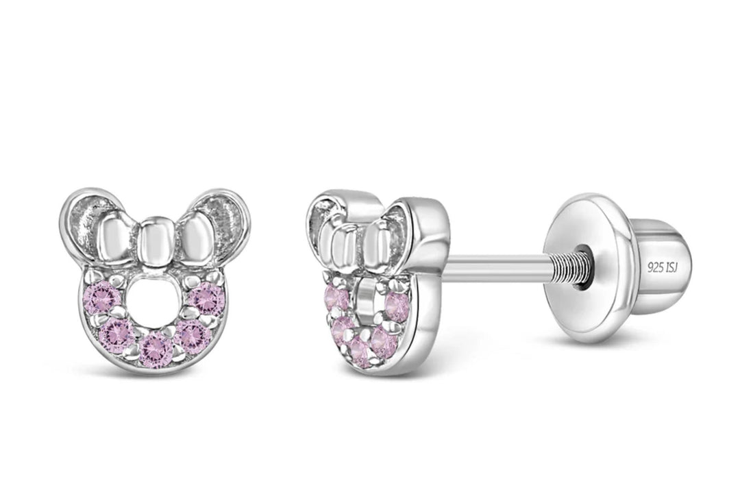 CZ Minnie Mouse Studs ISJ