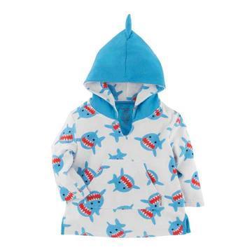 Baby/Toddler Terry Swim Coverup - Sherman the Shark ZCI326
