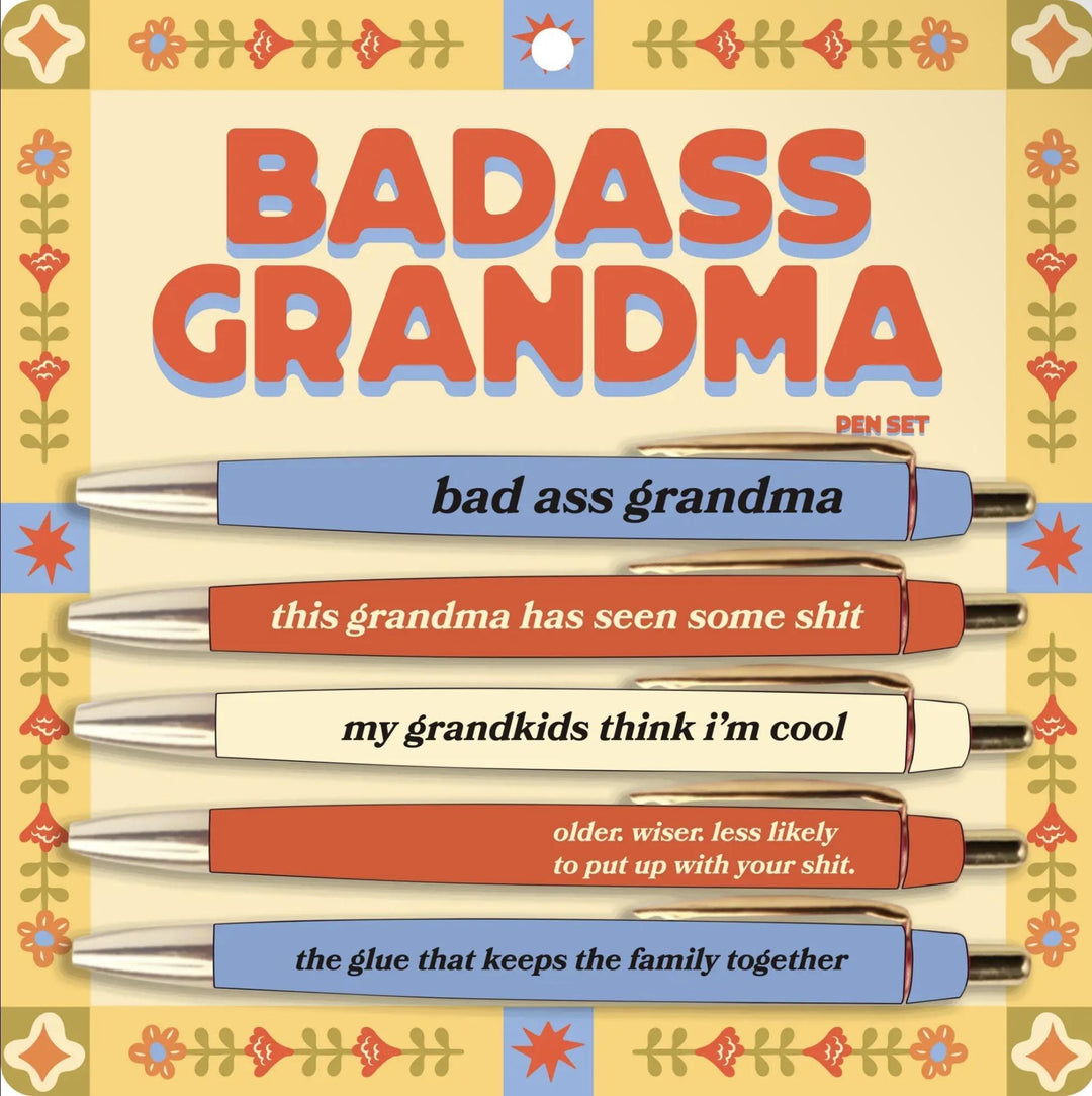 Badass Grandma Pen Set FUN1026