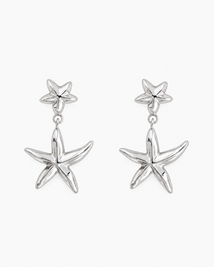 Double Starfish Dangle Earrings ABC926