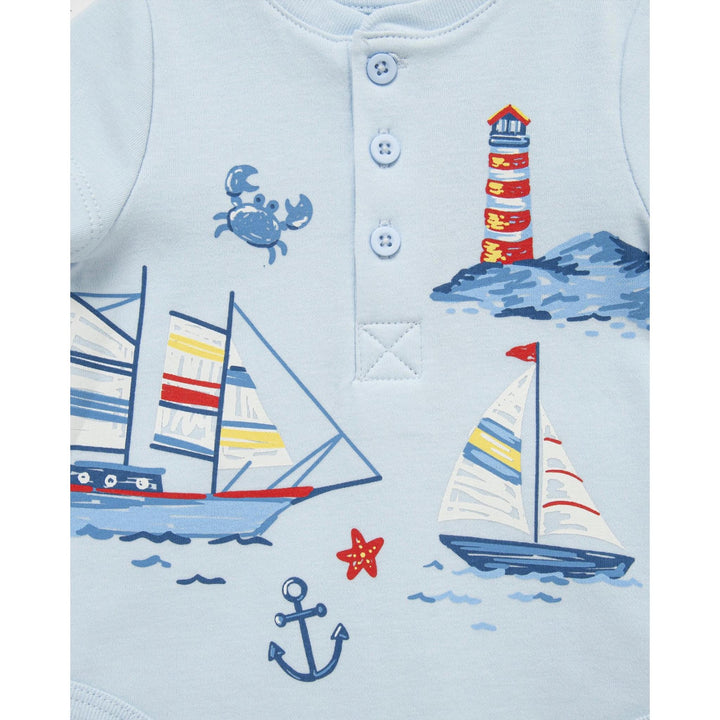 Nautical Sailboat Short Set LTM226