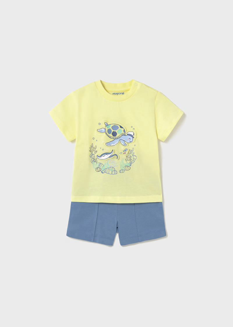 Baby Shorts and Sea Turtles T-Shirt Set MYR325