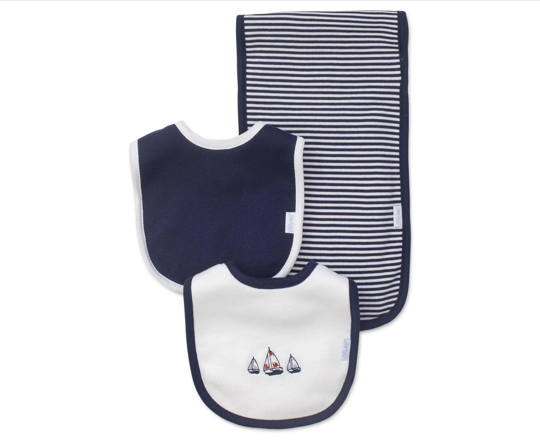 Sailboats Bib-Burp 3 Pack LTM726