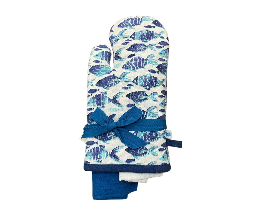 Potholder & Dishtowel Set Nautical DEI