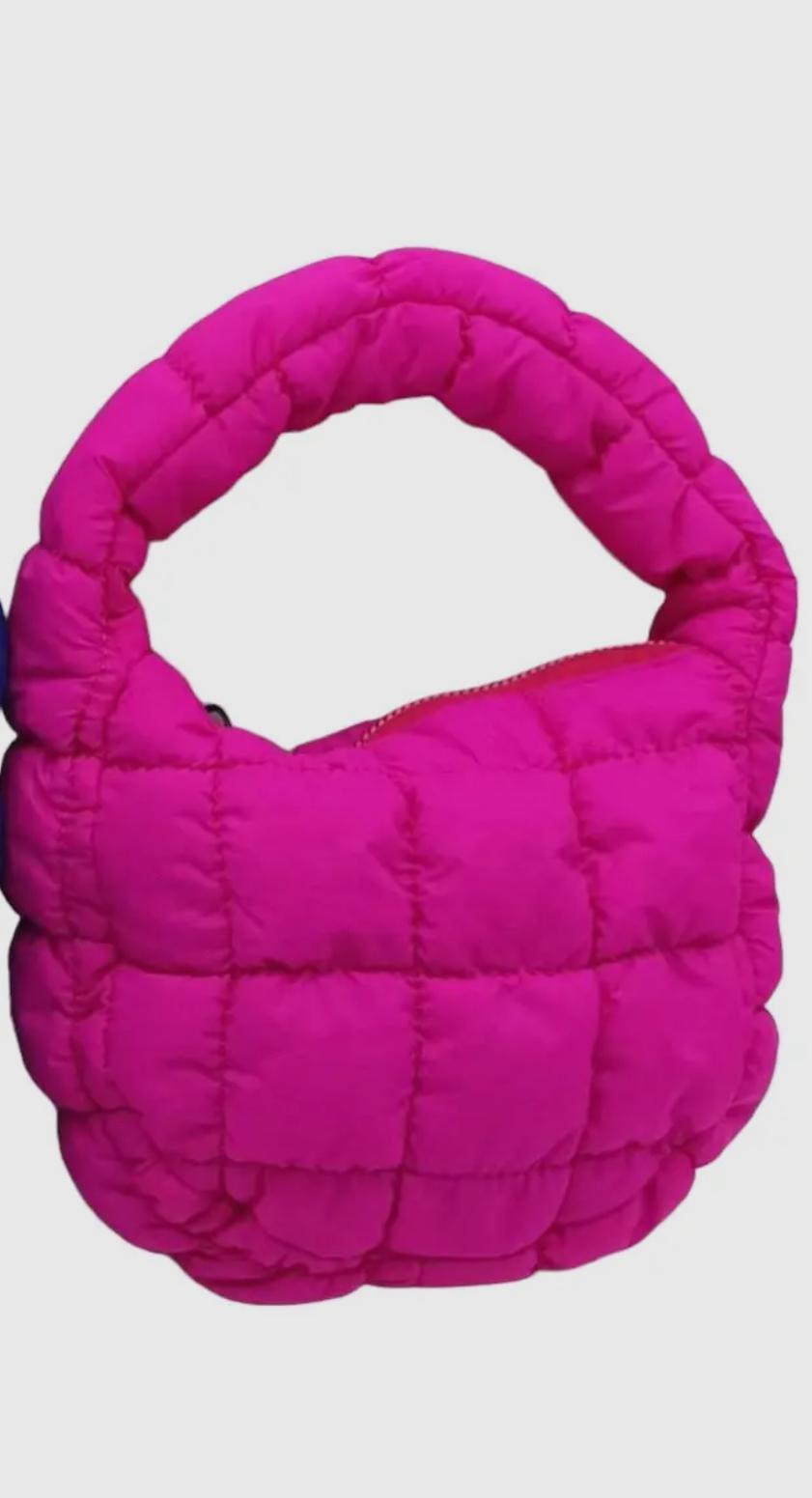 Girls Mini Puffer Tote Bag MBZ525