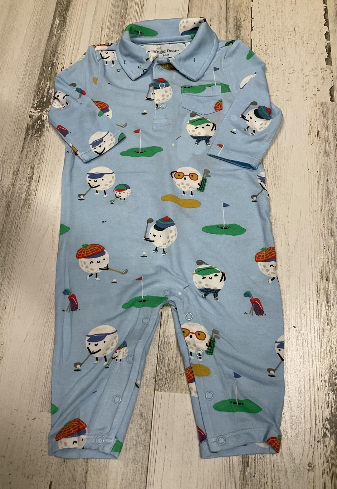 Golf Club Pro Polo Romper ANG824