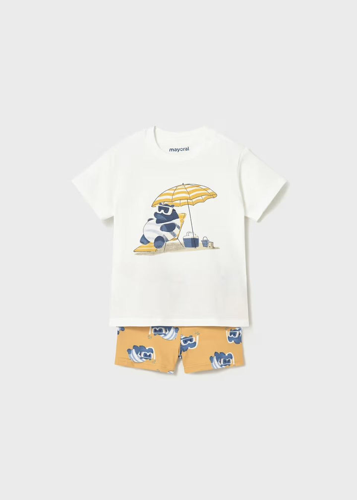 Baby 2-Piece Swim Set w/Sun Protection MYR326