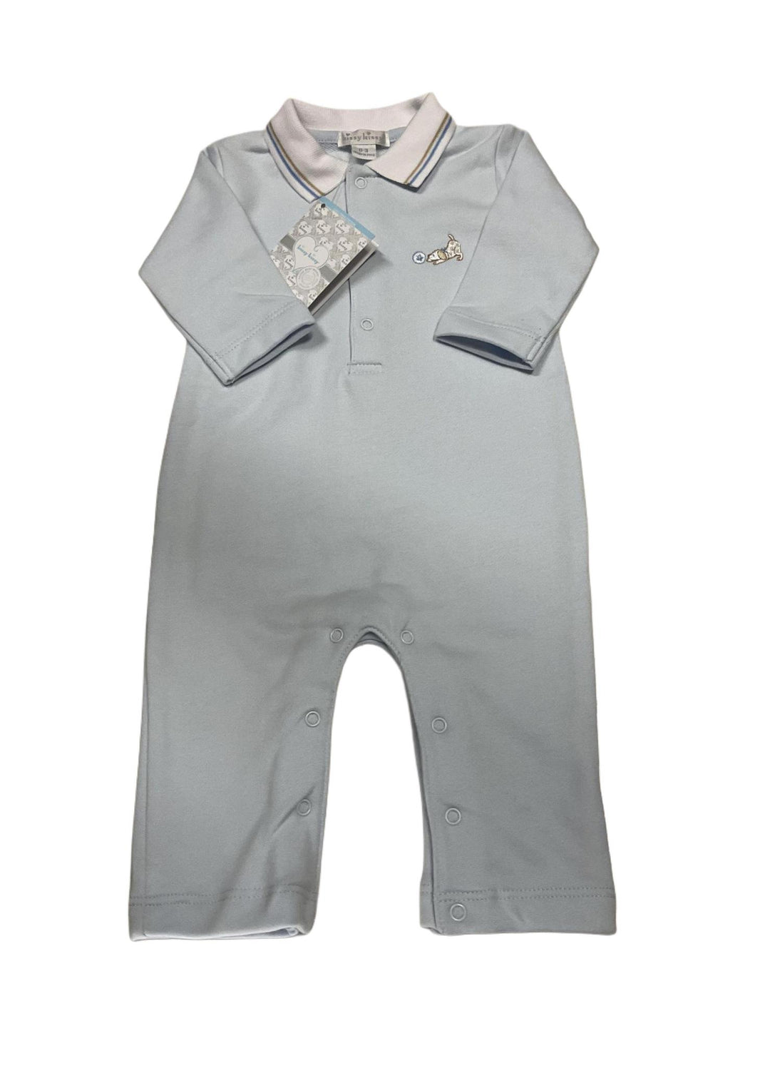 Pups in Action Playsuit Light Blue KSY(B)