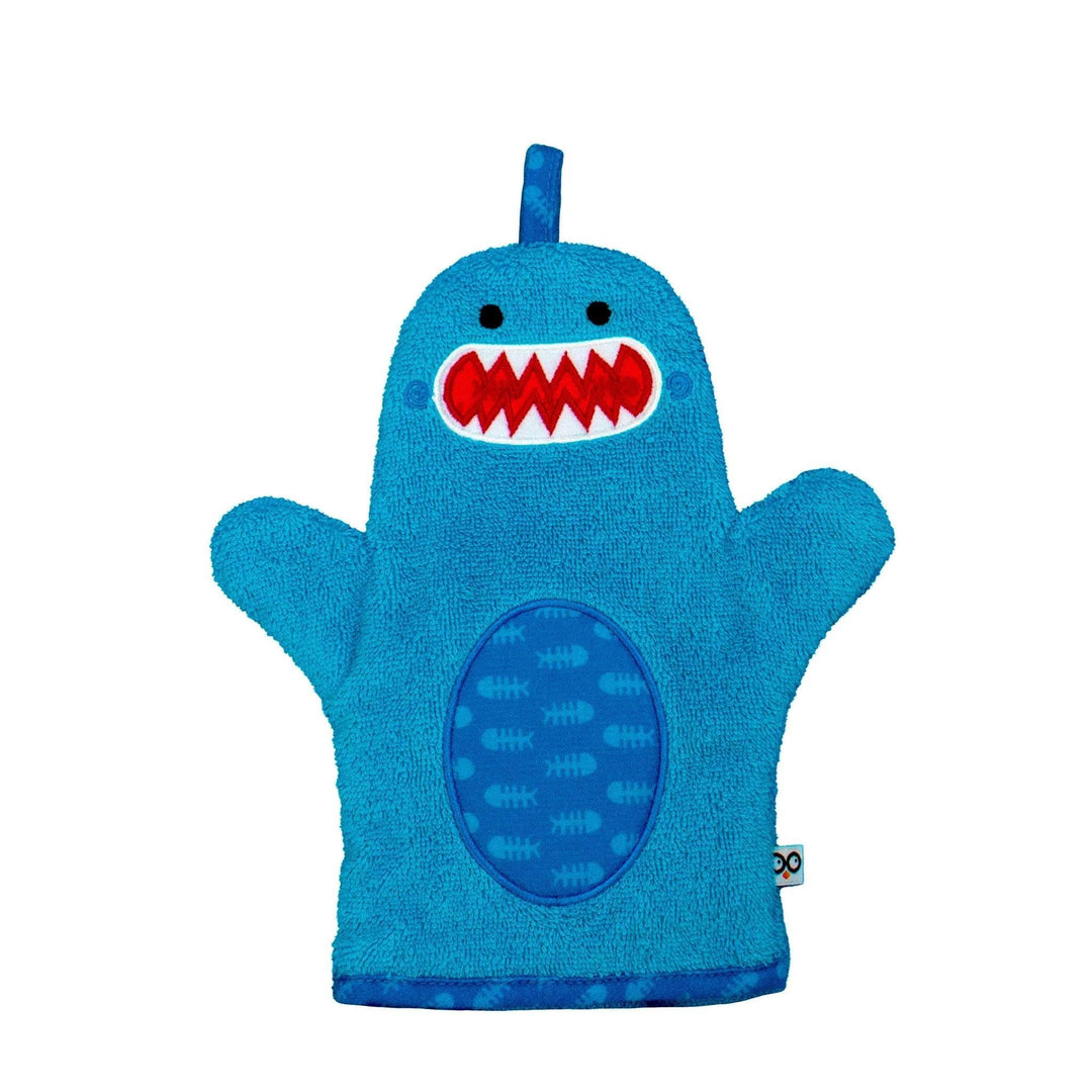 Baby Plush Terry Bath Mitt - Sherman the Shark ZCI226