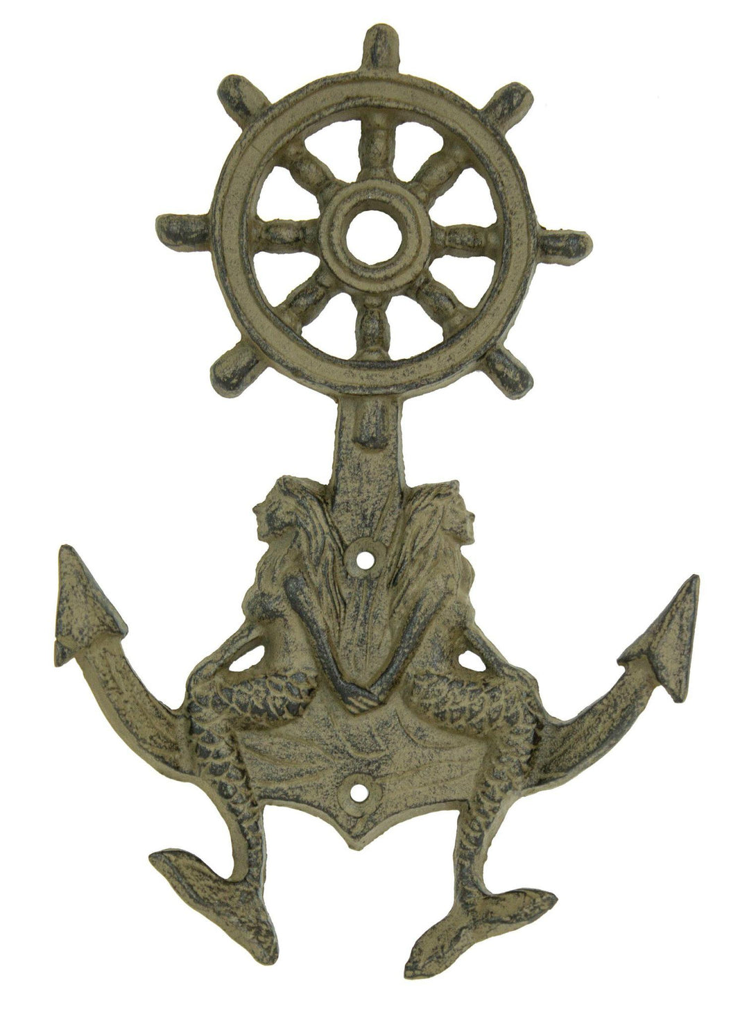 Double Mermaid Hook Rust MDS