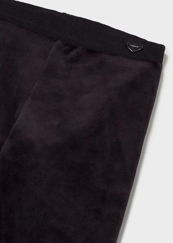 Basic Velvet Leggings Black MYR926