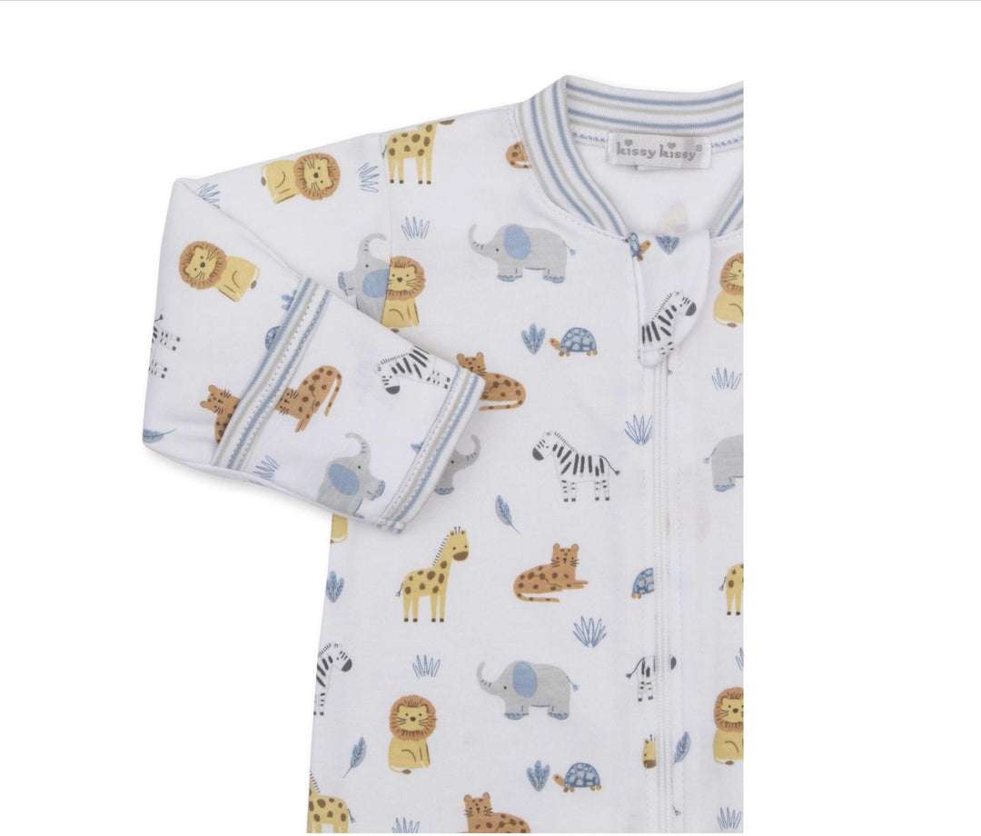 Jungle Hang Out Footie w/Zip KSY726