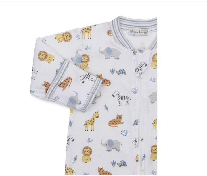 Jungle Hang Out Footie w/Zip KSY726