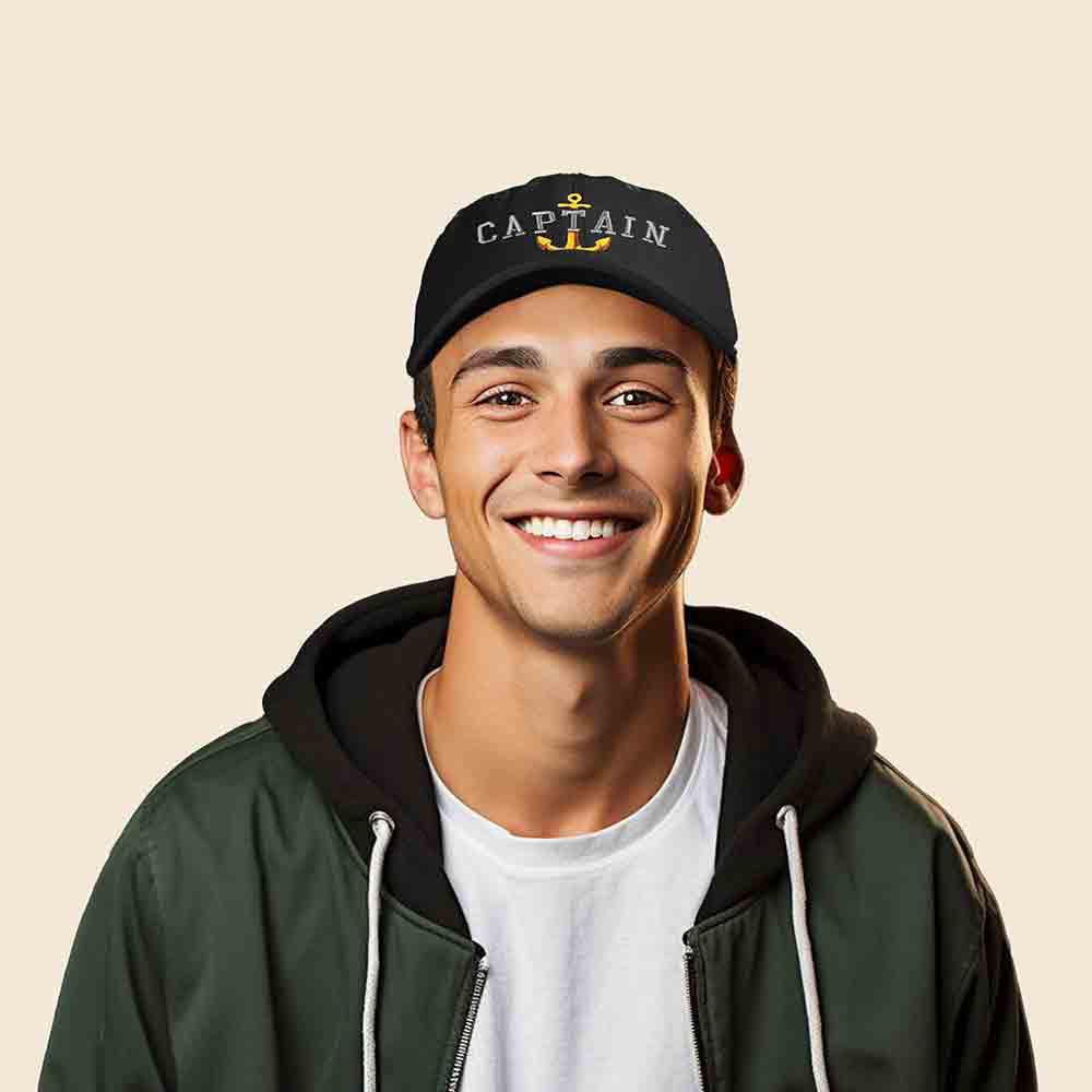Captain’s Hat Gold Anchor DLX