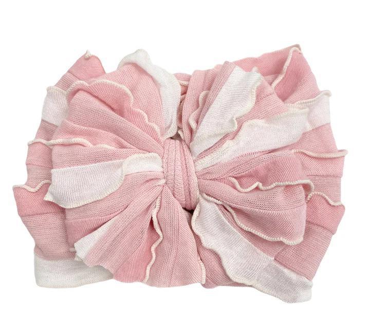 Ruffled Bow Headband RRA