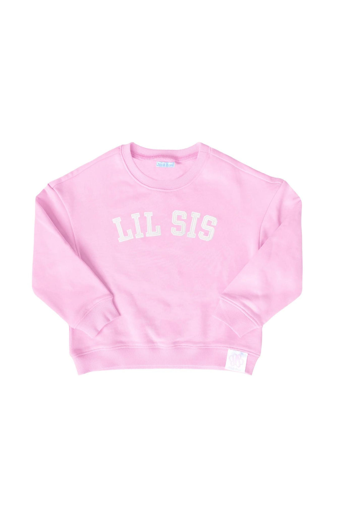 Lil Sis Sweatshirt Pink BAB426