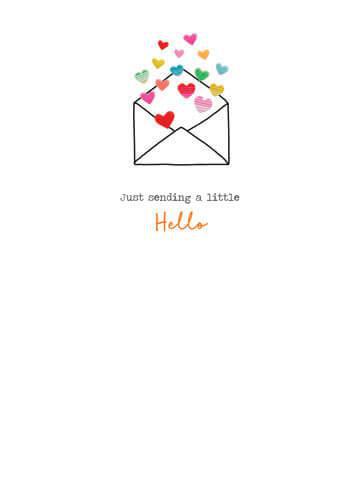 Sending Hellp Friendship Greeting Card NQI725