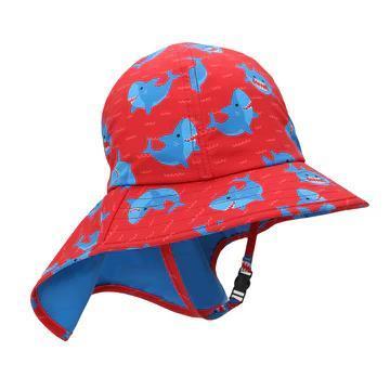 Baby/Toddler Cape Sunhat - Sherman the Shark ZCI326