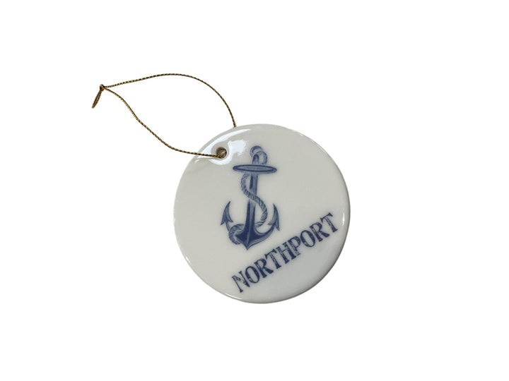 Anchor Round Ornament PTT1024