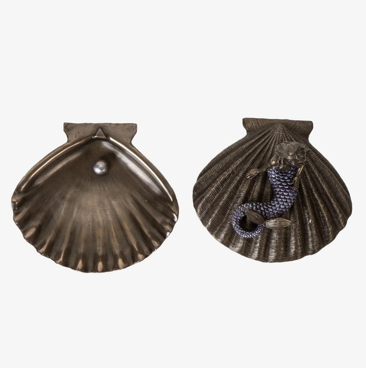 Mermaid On Shell Box PTC336
